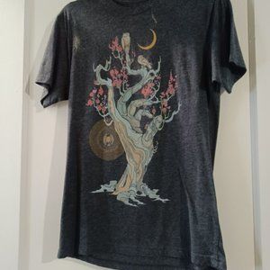 CURBSIDE CLOTHING - T-Shirt, Grey, Small Size